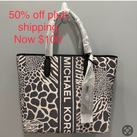 KORS Michael Kors Handbags - Michael Kors Sinclair Tote NWT 15”x12”x6” HALF OFF orig $197